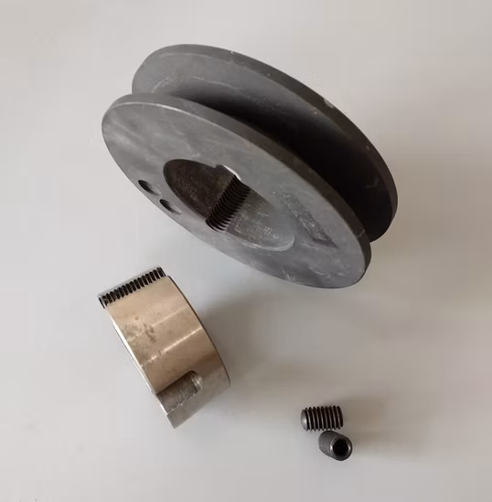 Casting Belt Pulley with Taper Bushing SPA/Spb/Spc/3V/5V/8V/Ak/Bk and Qd Bore