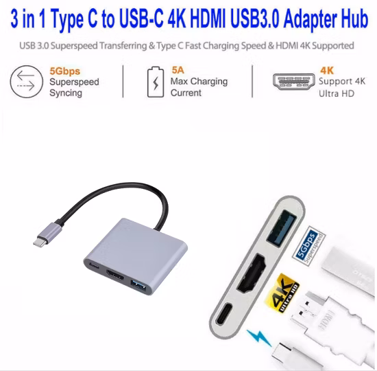 Скидка 5% на металлический USB-концентратор C от 1 до 4